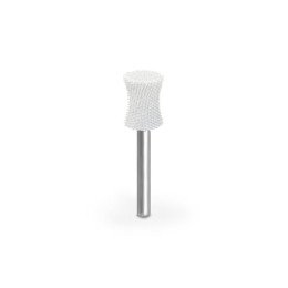 Frez Saburrtooth w kształcie wklęsłego cylindra 3,2x10x13 mm. Delikatna ziarnistość.